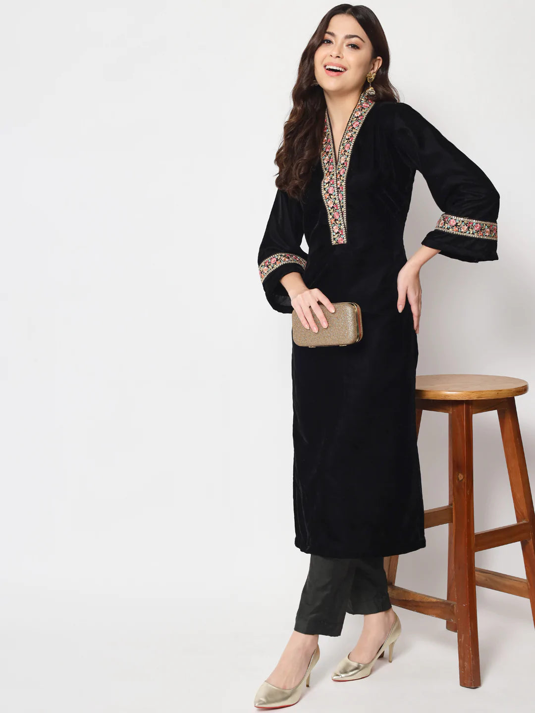 Full hotsell collar kurti