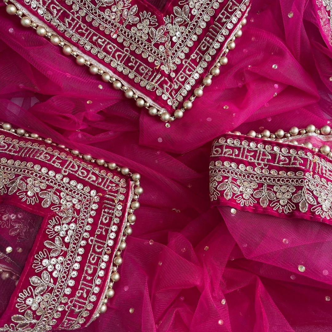 Wedding dupatta outlet online