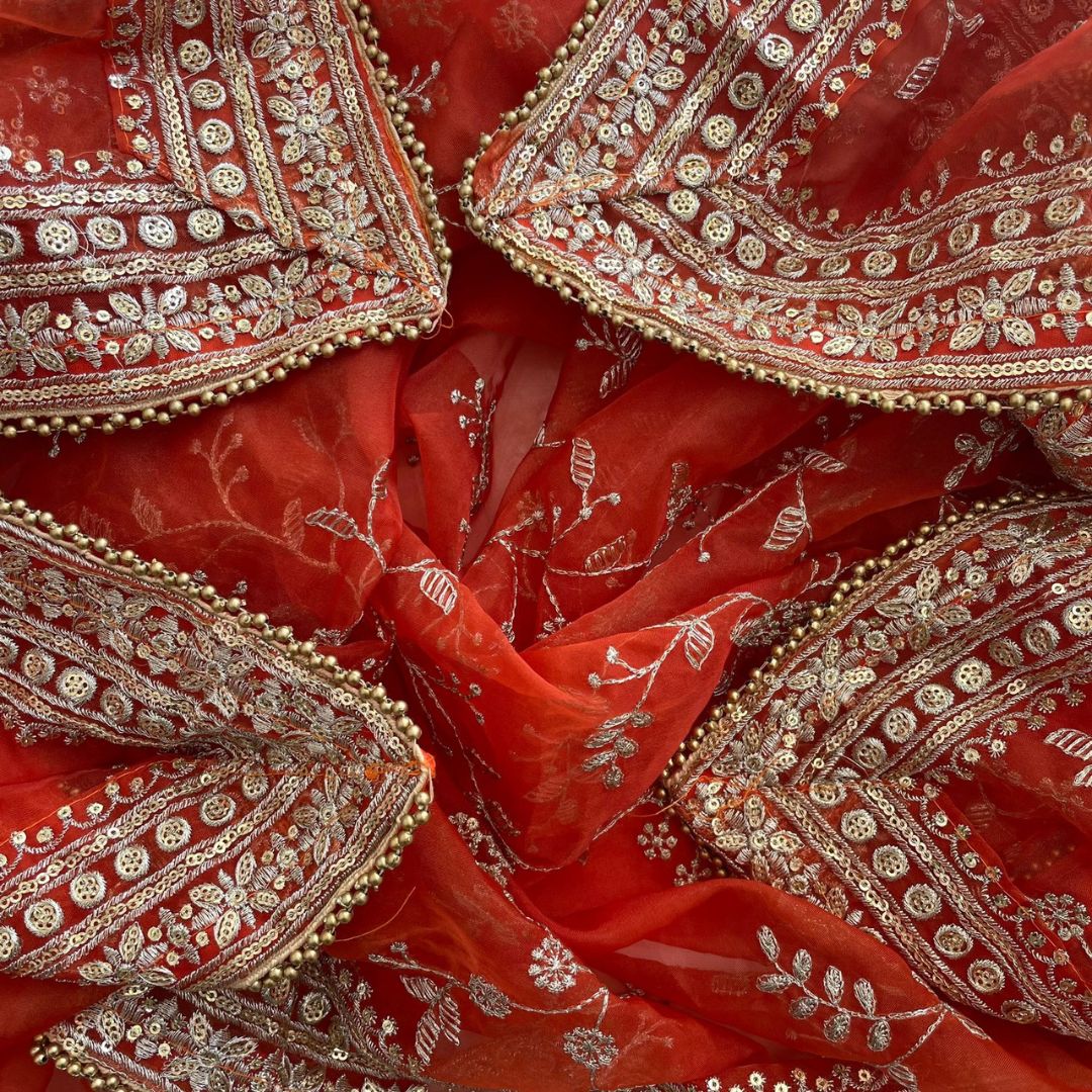 Bridal chunni online clearance shopping