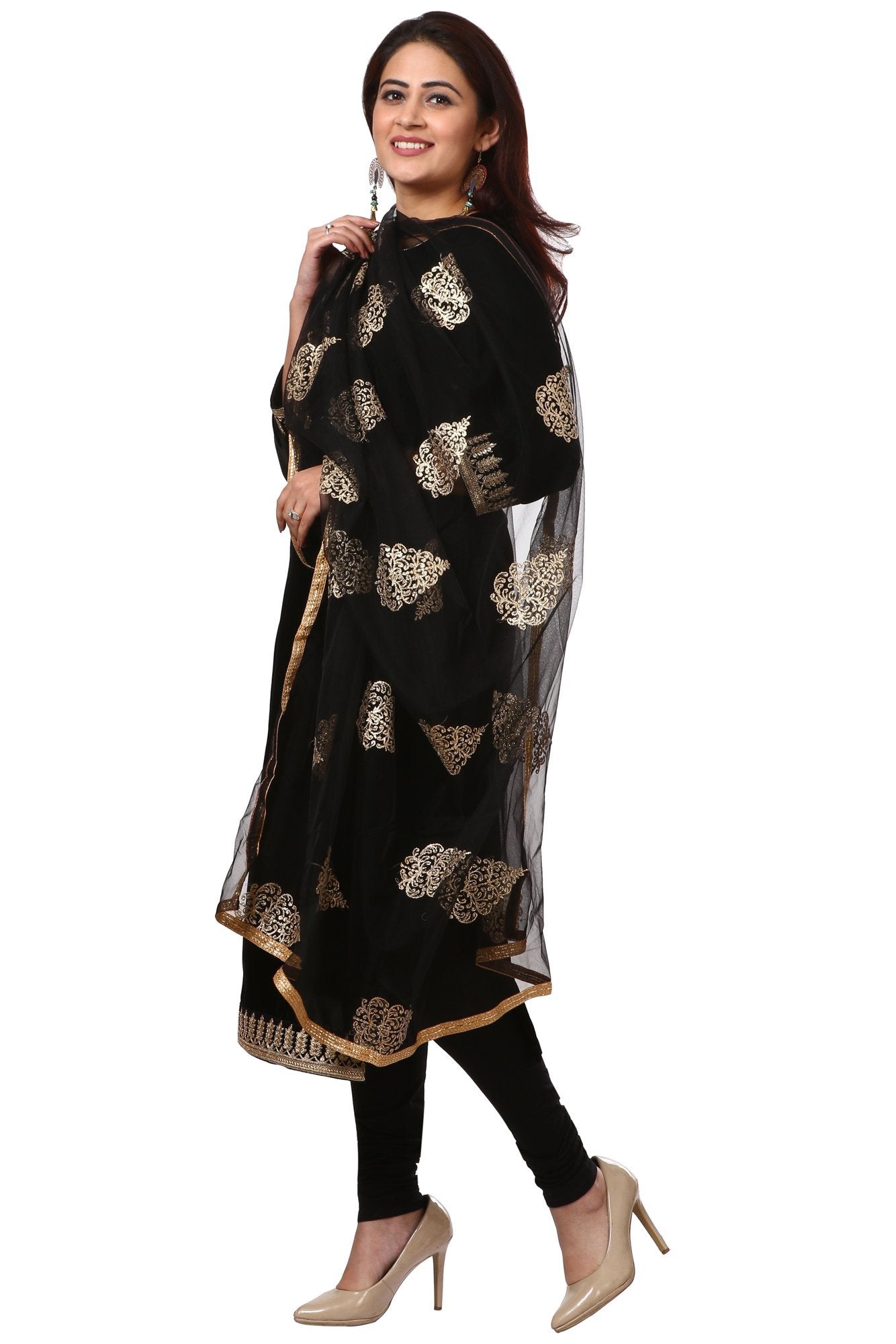 Buy online Black Net Kurta Kurti from ethnic wear for Women by Klick2style  for ₹999 at 0% off | 2024 Limeroad.com