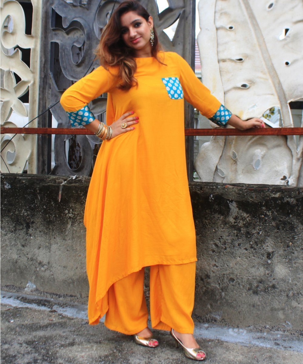 Cowl kurti hot sale