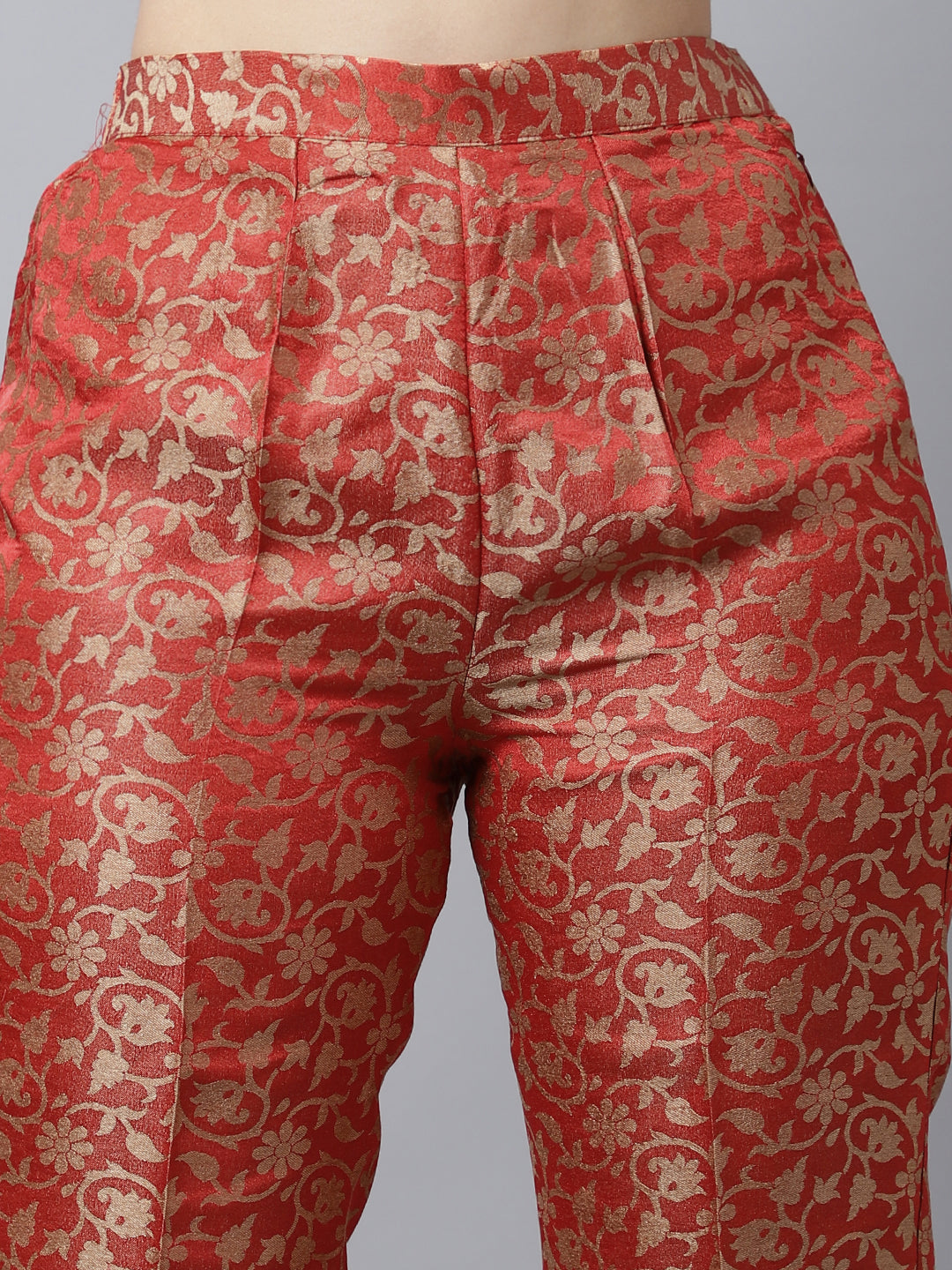 Casual trousers Dolce & Gabbana - Brocade trousers - FTAM2THJMOKA3776