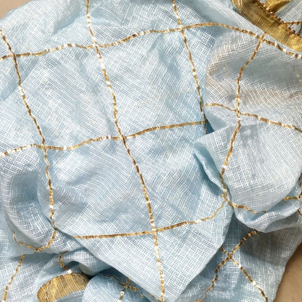 Riwaayat Traditional Blue Gotta Dupatta