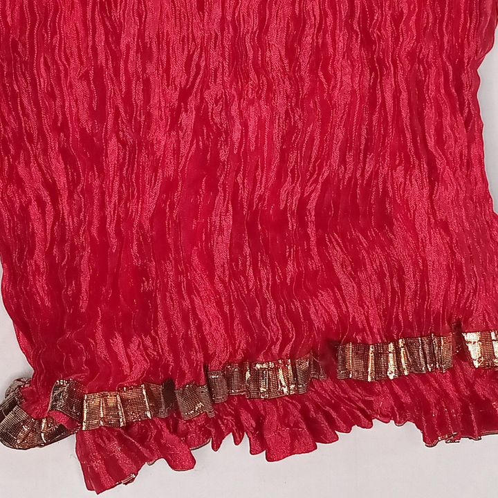 anokherang Men Stoles Traditional Red Gota Men's Stole